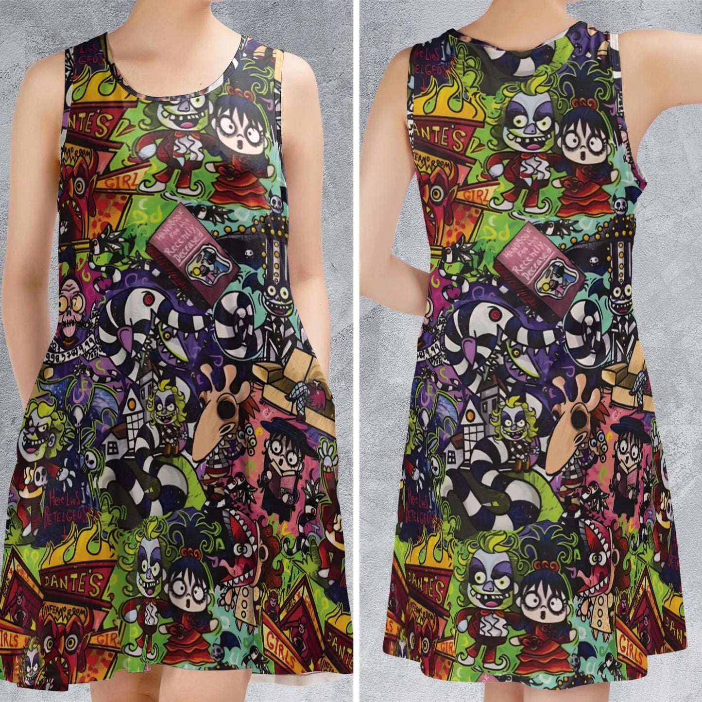 Sleeveless Dress - FYGHXRM7