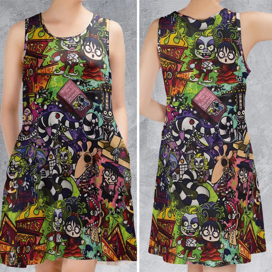Sleeveless Dress - FYGHXRM7