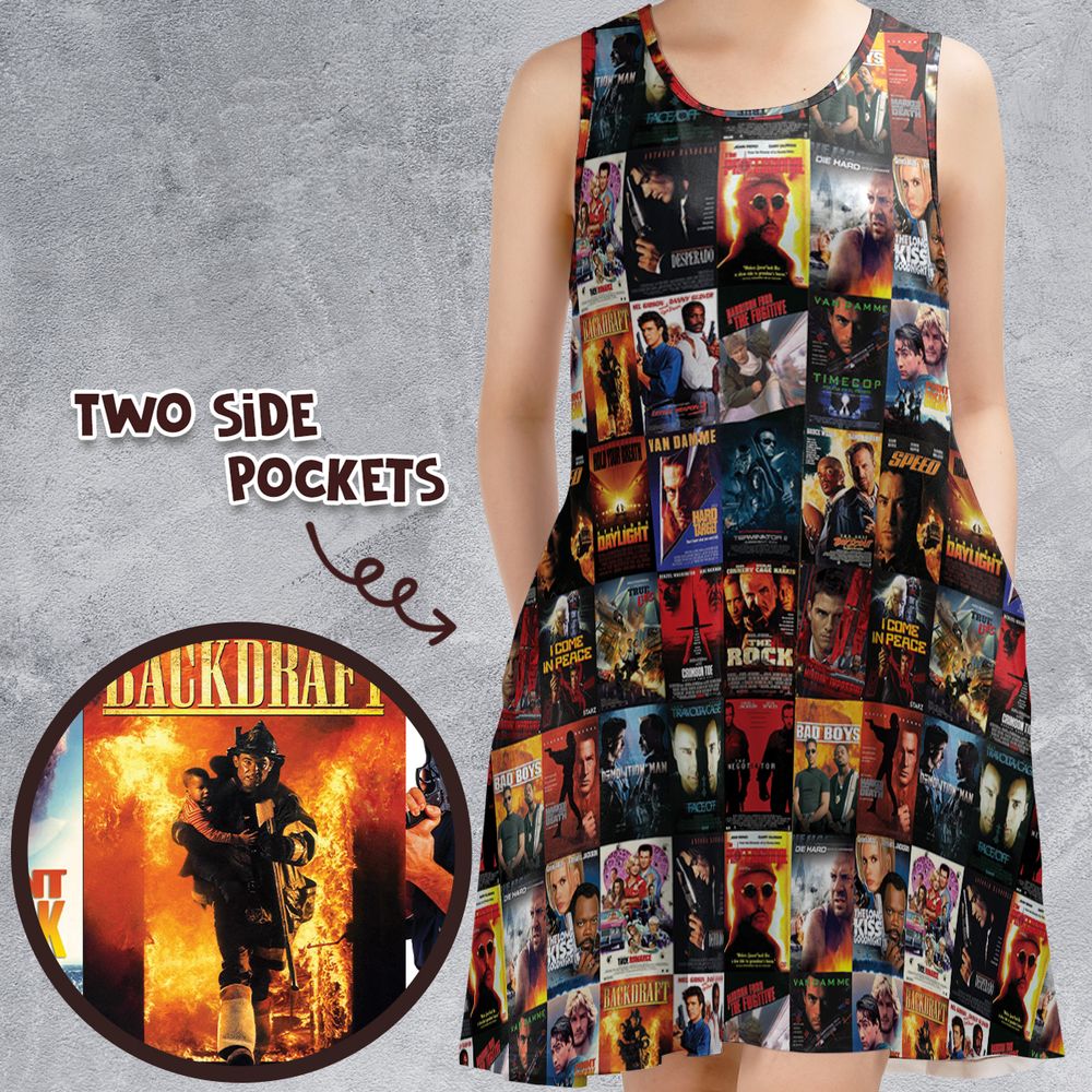Sleeveless Dress - 4QX64E7T -  - 1