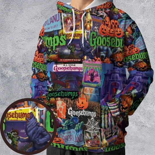 All-over Print Hoodie - QHBPU41U