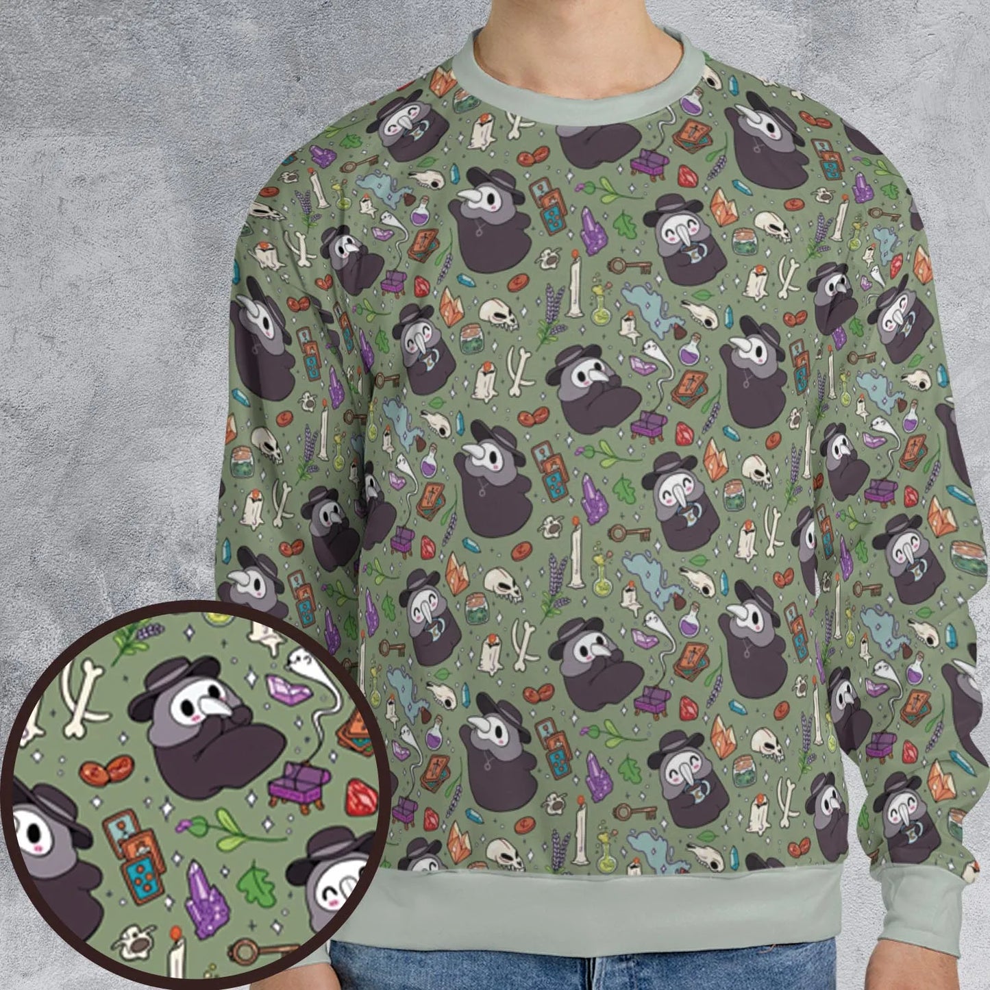 All-over Print Sweatshirt - CBM2XA1U