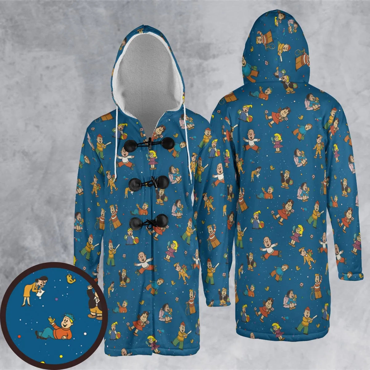 Hooded Cloak Coat - 3ND1EPTE