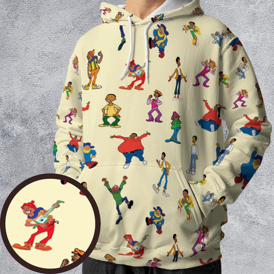 All-over Print Hoodie - MZXSL3CN