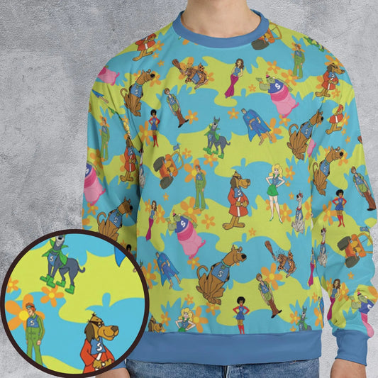 All-over Print Sweatshirt - 9T1AYW7K