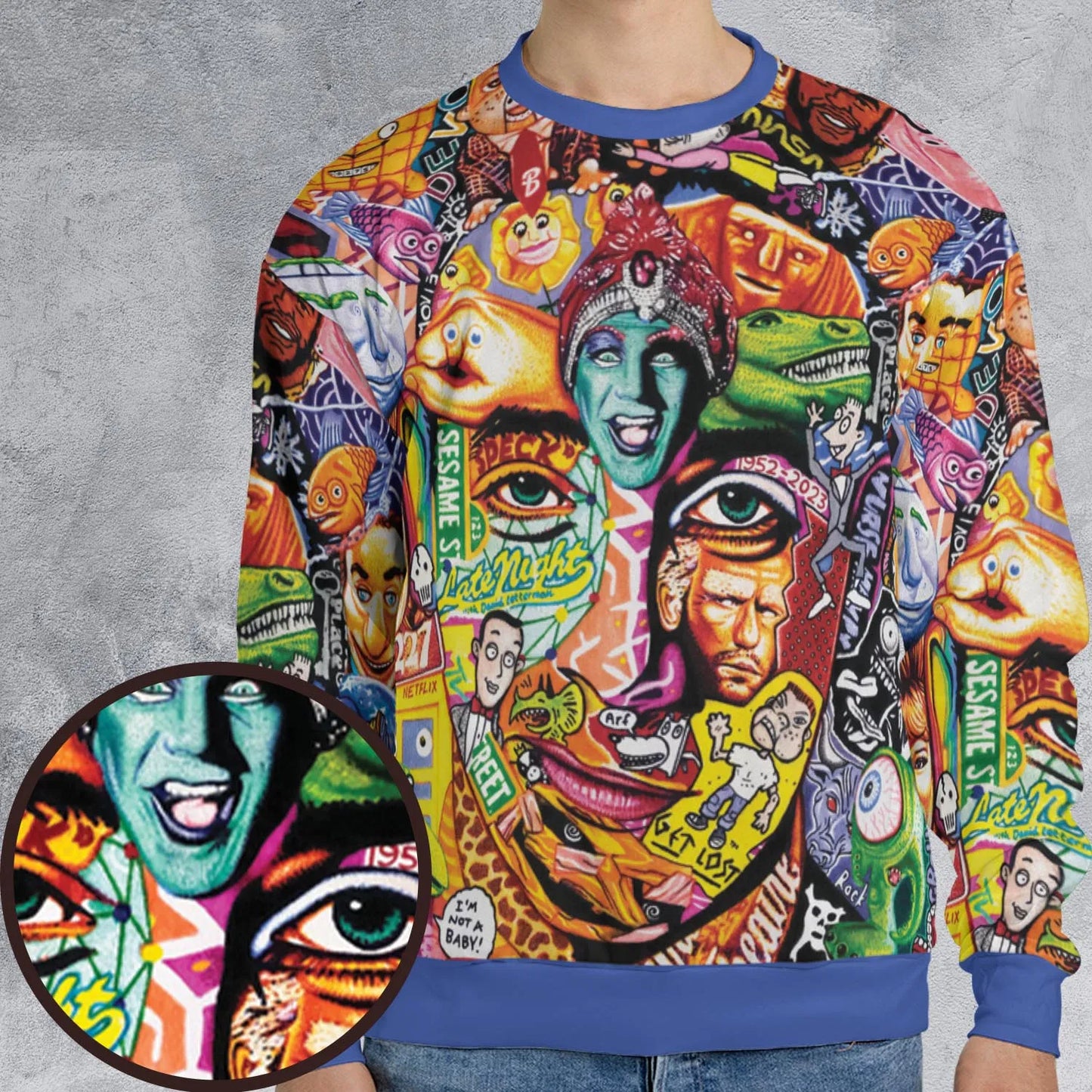 All-over Print Sweatshirt - 1GXSQQPD