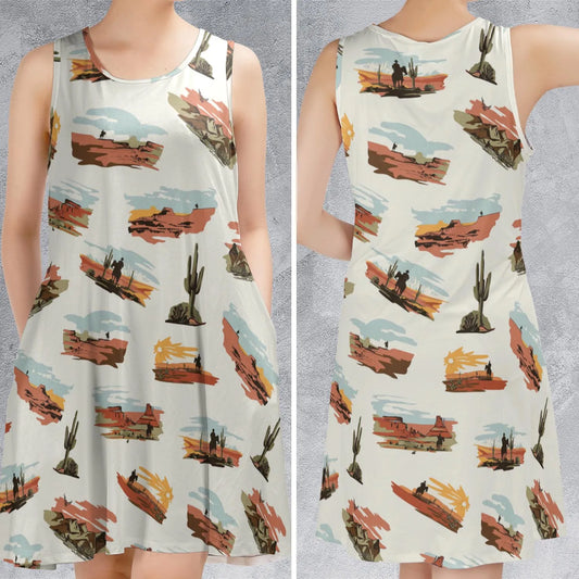 Sleeveless Dress - B243MR1Y