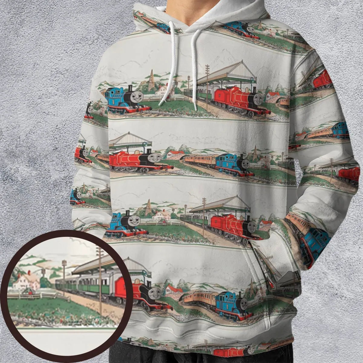 All-over Print Hoodie - XD4NFKCA