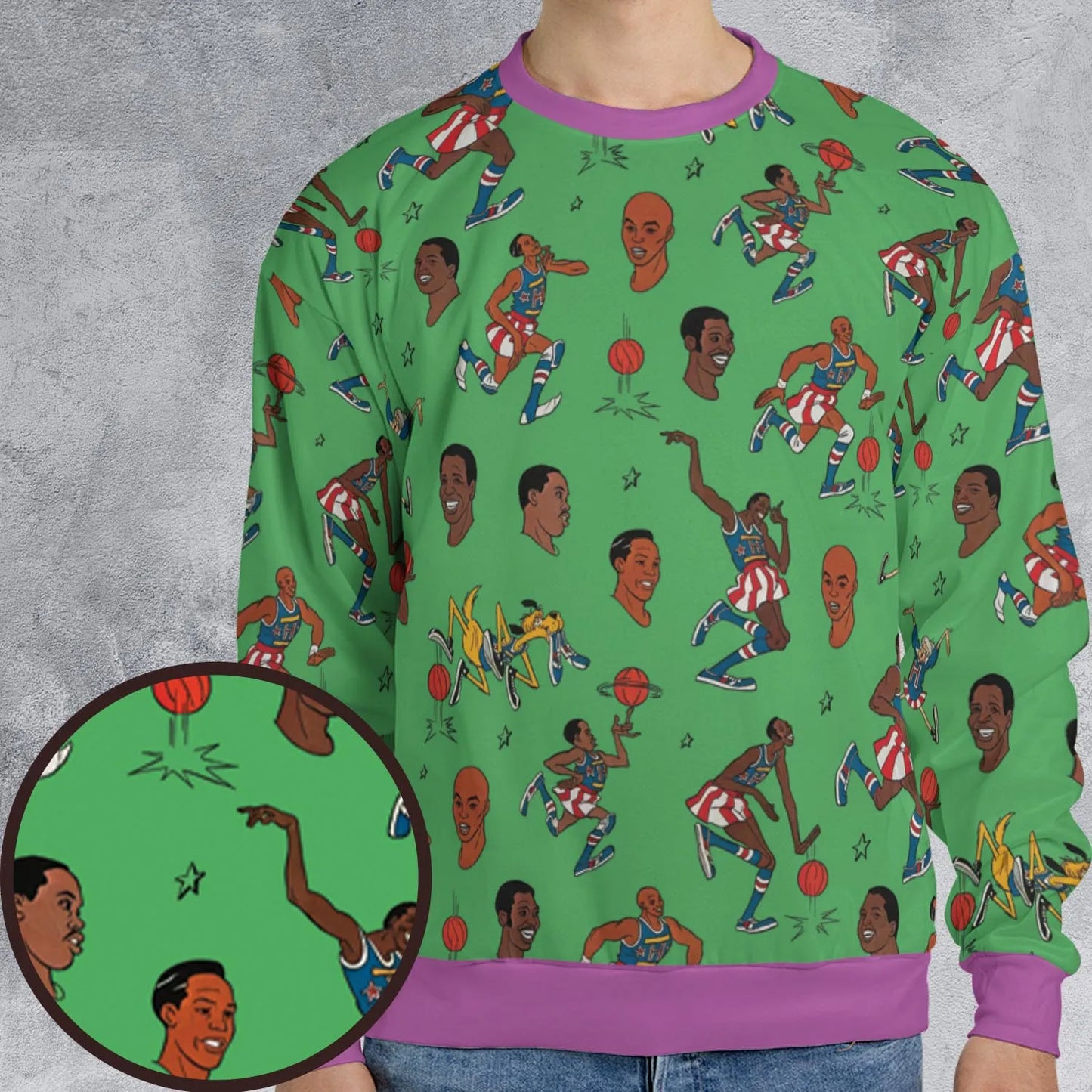 All-over Print Sweatshirt - J2U7D571