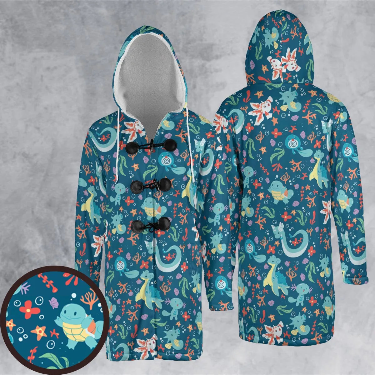 Hooded Cloak Coat - REJ6EJXP