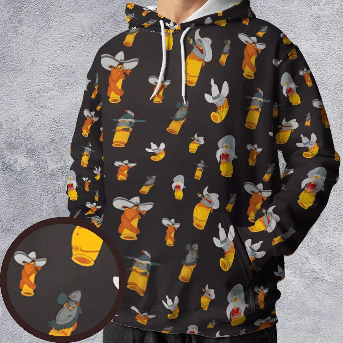 All-over Print Hoodie - 7VAJWNBZ