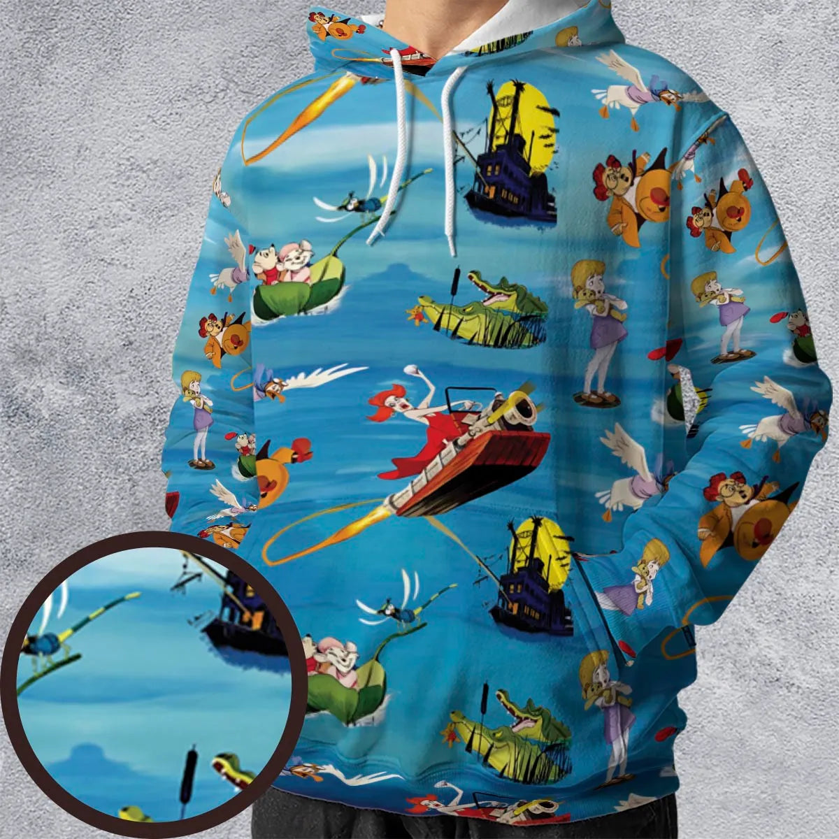 All-over Print Hoodie - 9GHY84PL