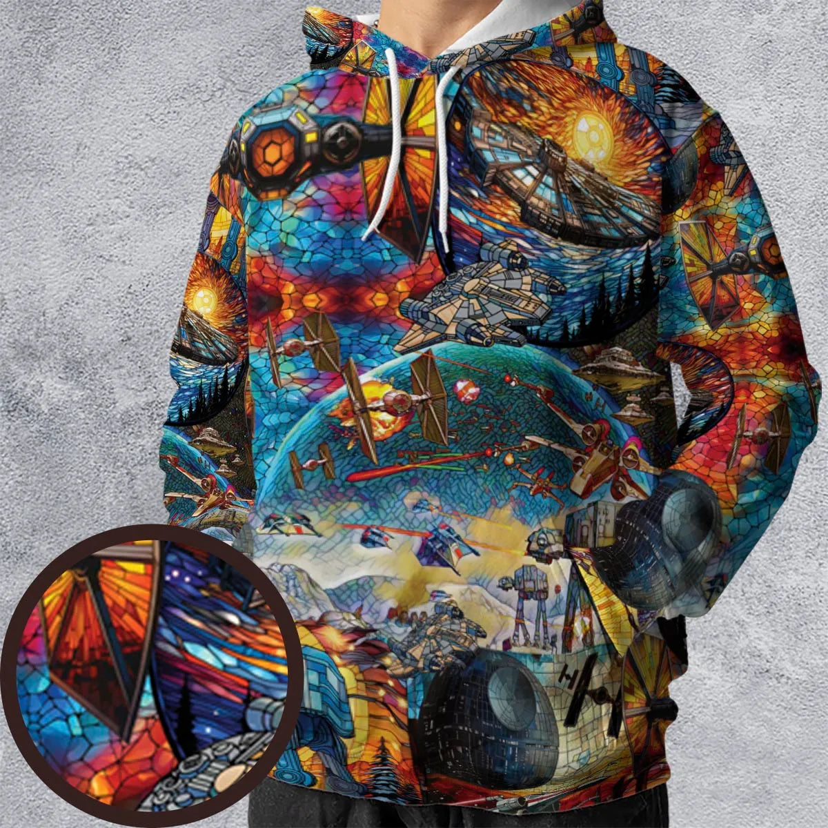 All-over Print Hoodie - 2HDFCPHC
