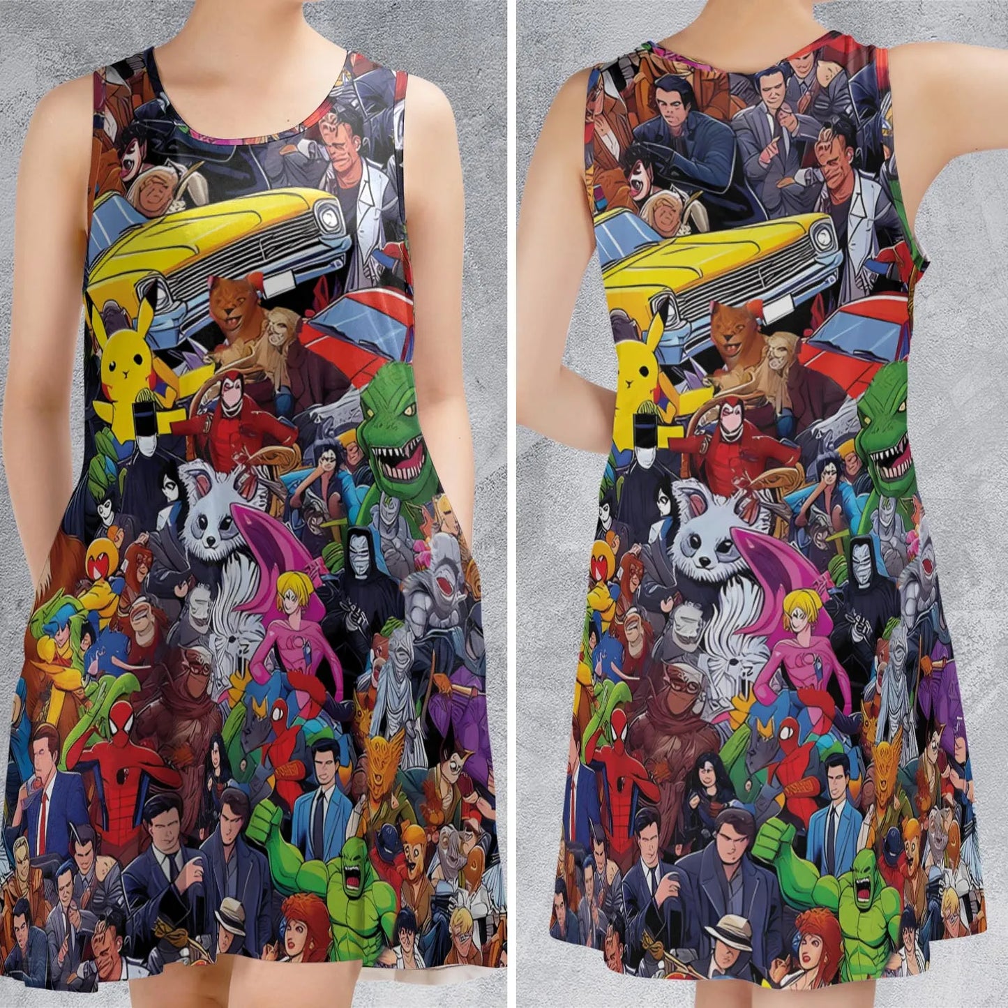 Sleeveless Dress - T6AEYZSR