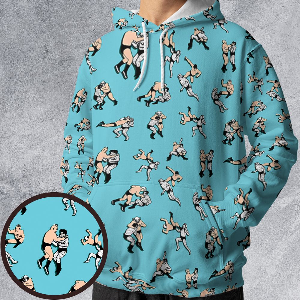 All-over Print Hoodie - TEHKYM65 -  - 1