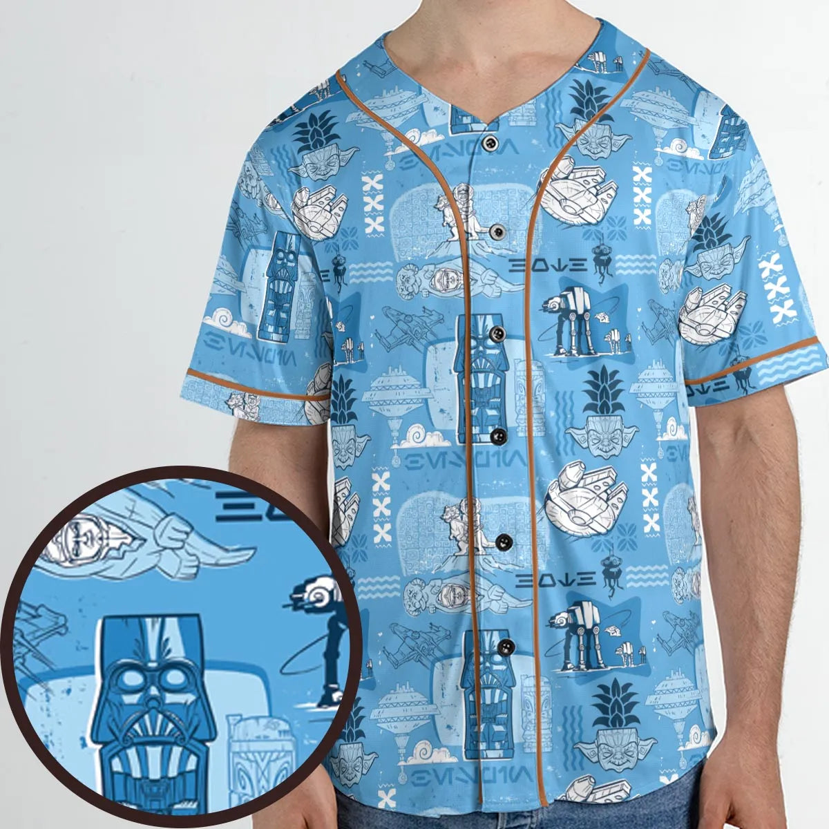Unisex Baseball Jersey - BTFY48LQ