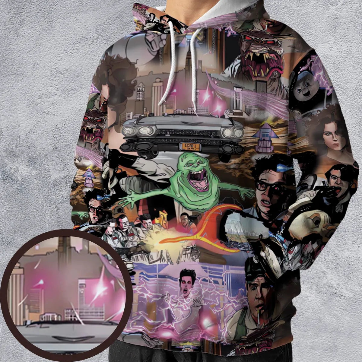All-over Print Hoodie - CXFBEMTN