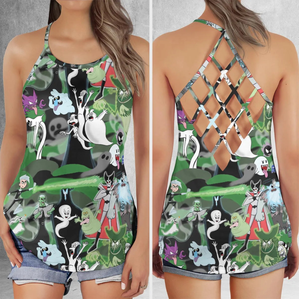 Criss Cross Tank Top - 3P59QQQ7
