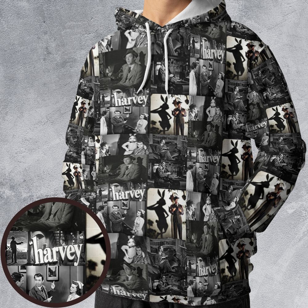 All-over Print Hoodie - E56GXTMZ -  - 1