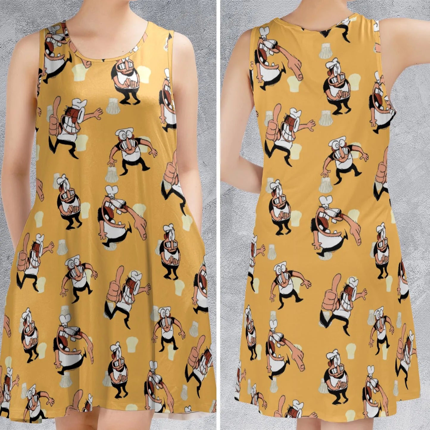 Sleeveless Dress - KNPC54A5
