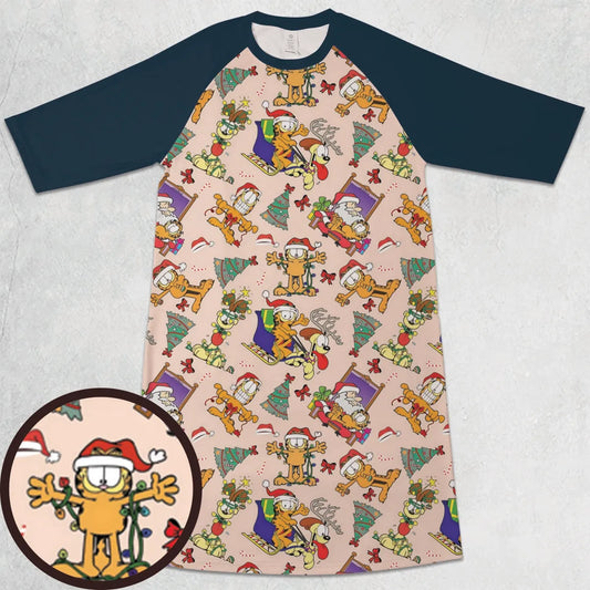 3/4 Sleeve Raglan Dress - 26N2UDP6