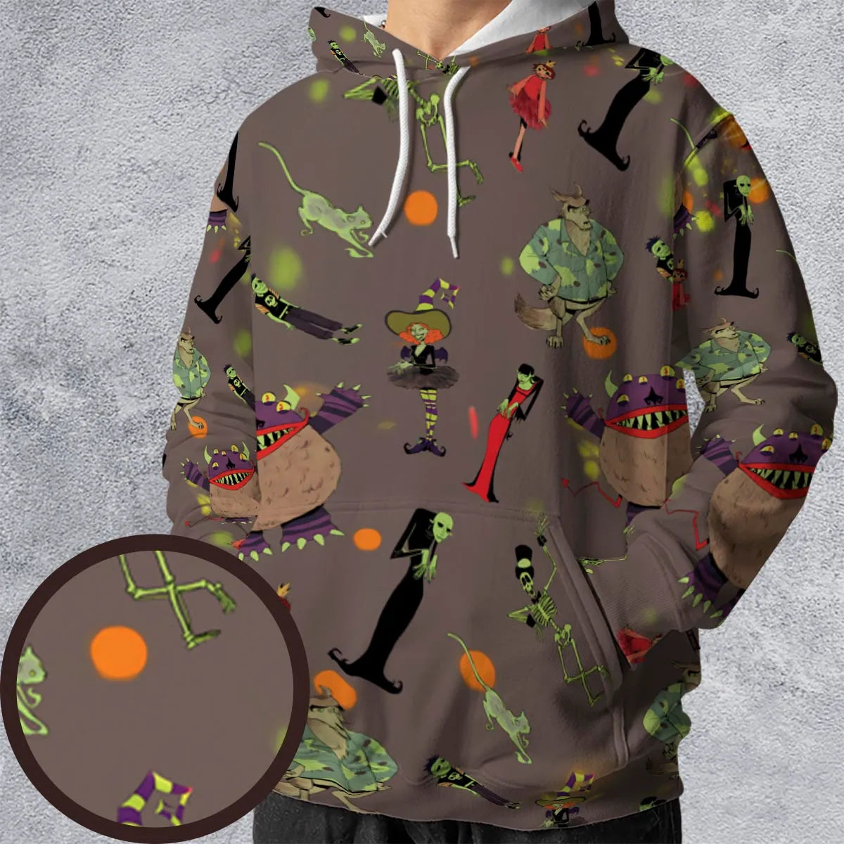 All-over Print Hoodie - W3MLAH29