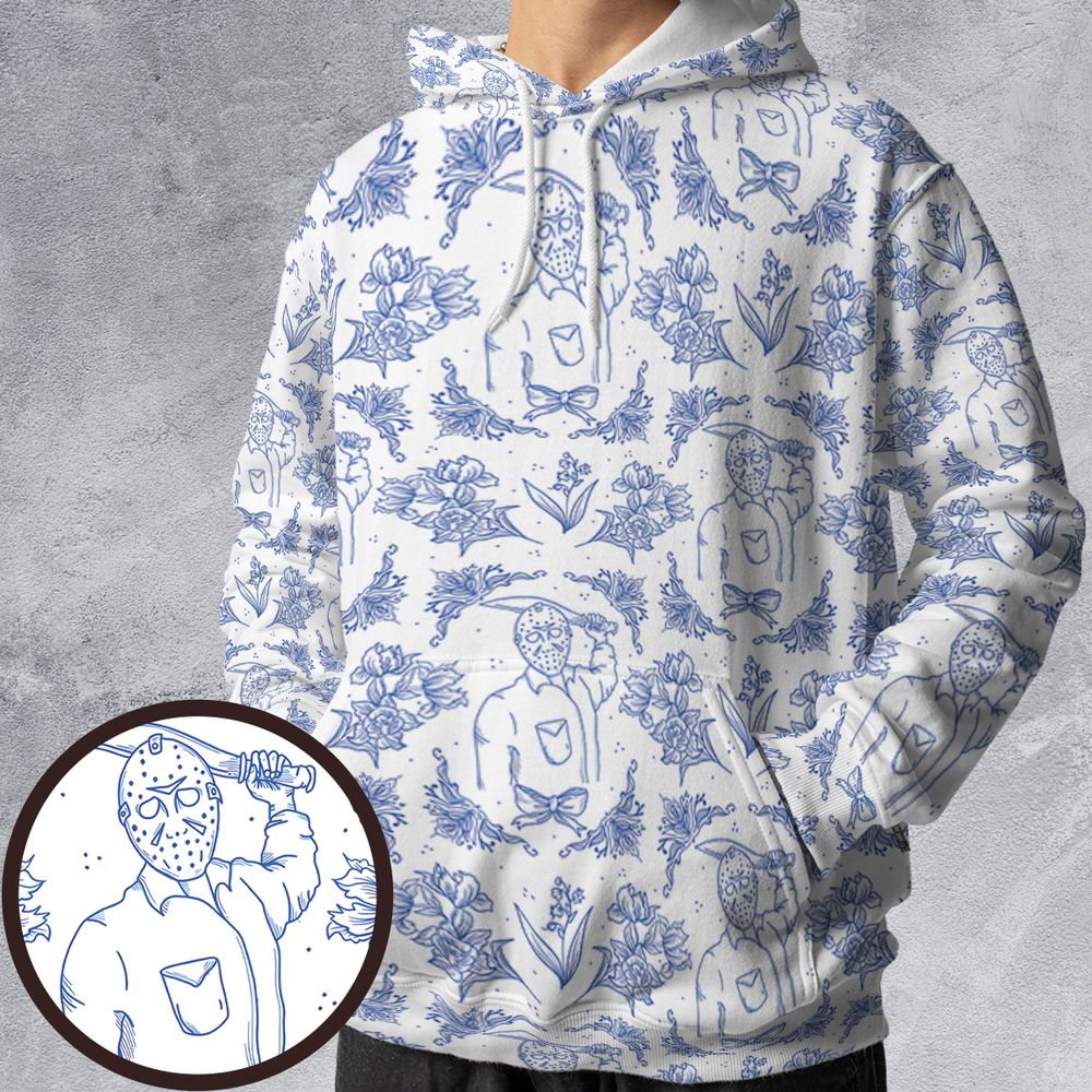 All-over Print Hoodie - URMCSDGQ -  - 1