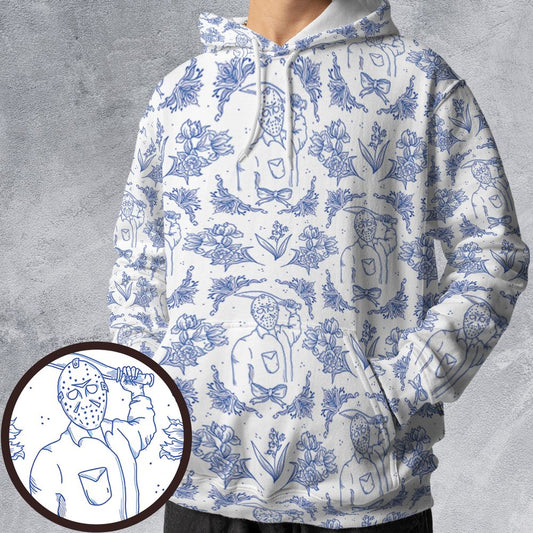 All-over Print Hoodie - URMCSDGQ -  - 1