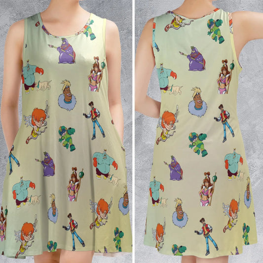 Sleeveless Dress - 4LEWZW7X