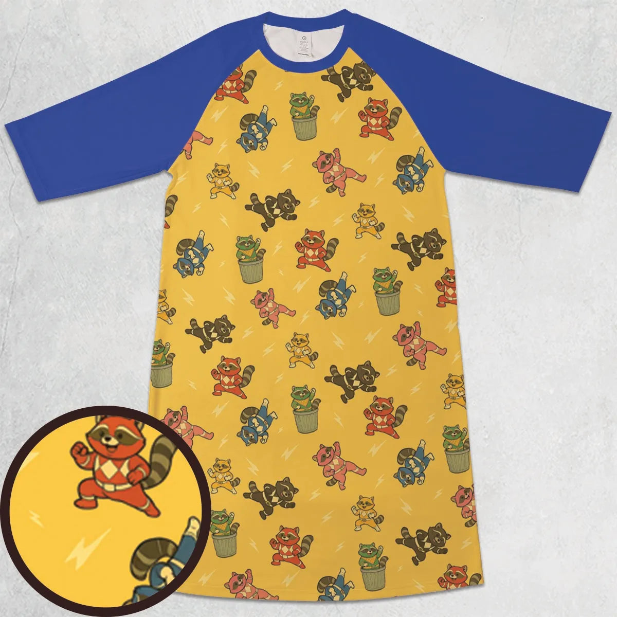 3/4 Sleeve Raglan Dress - KJ26FEZS