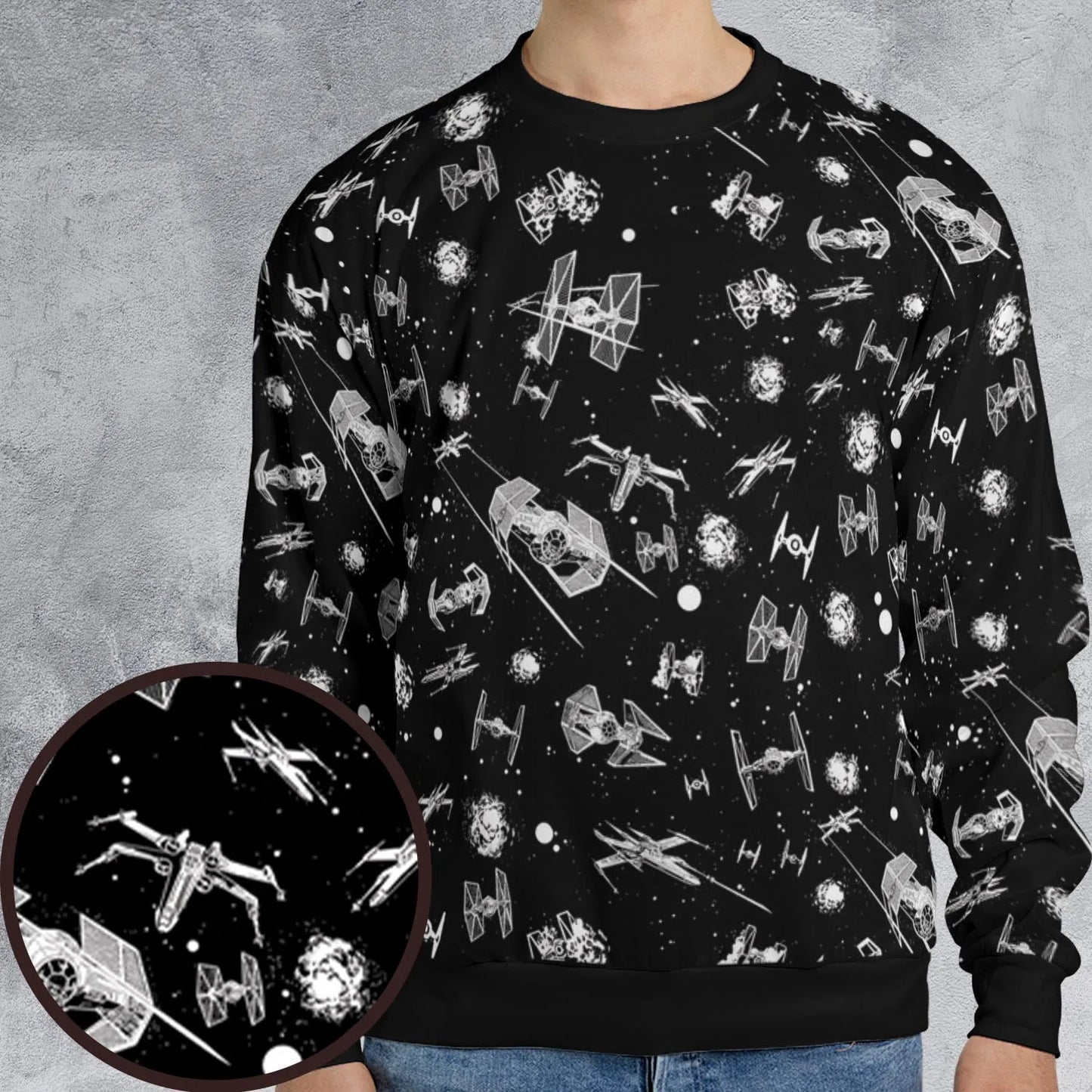 All-over Print Sweatshirt - DCGQA3RU