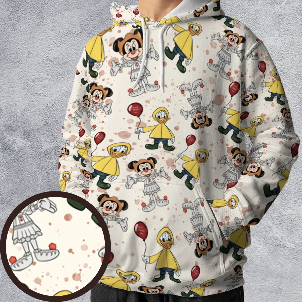 All-over Print Hoodie - U3E2V35V