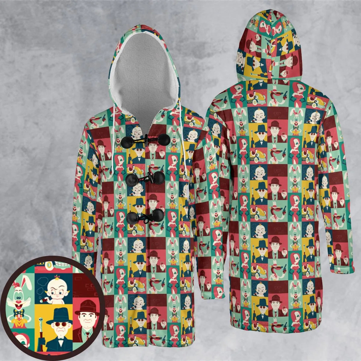 Hooded Cloak Coat - S76TLRAU