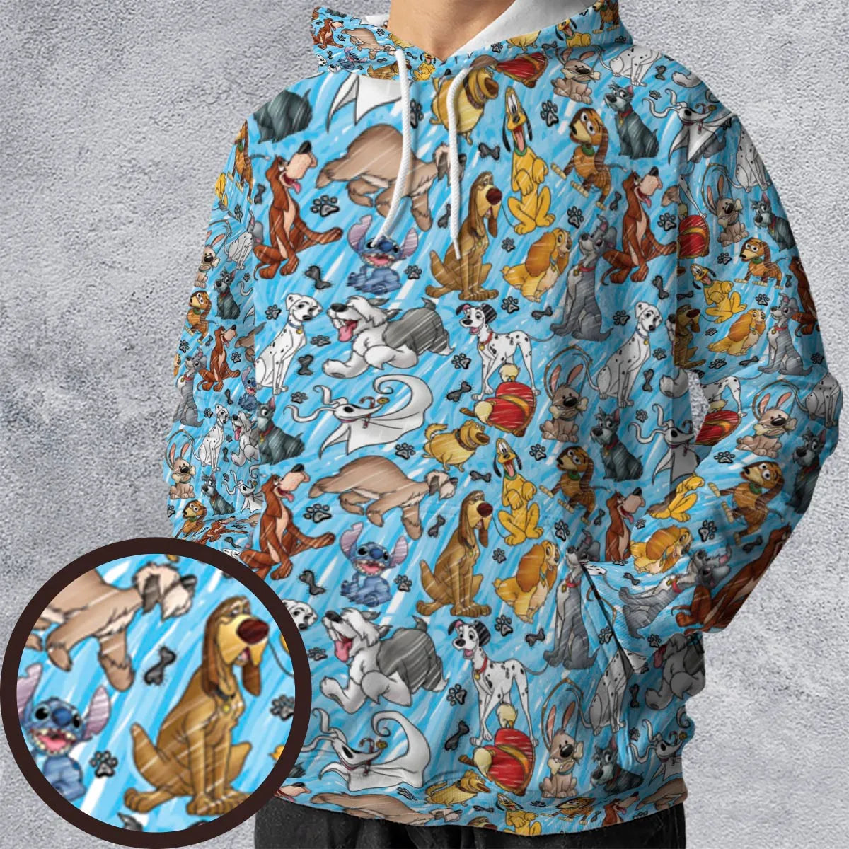 All-over Print Hoodie - 8HAVBQ9Q