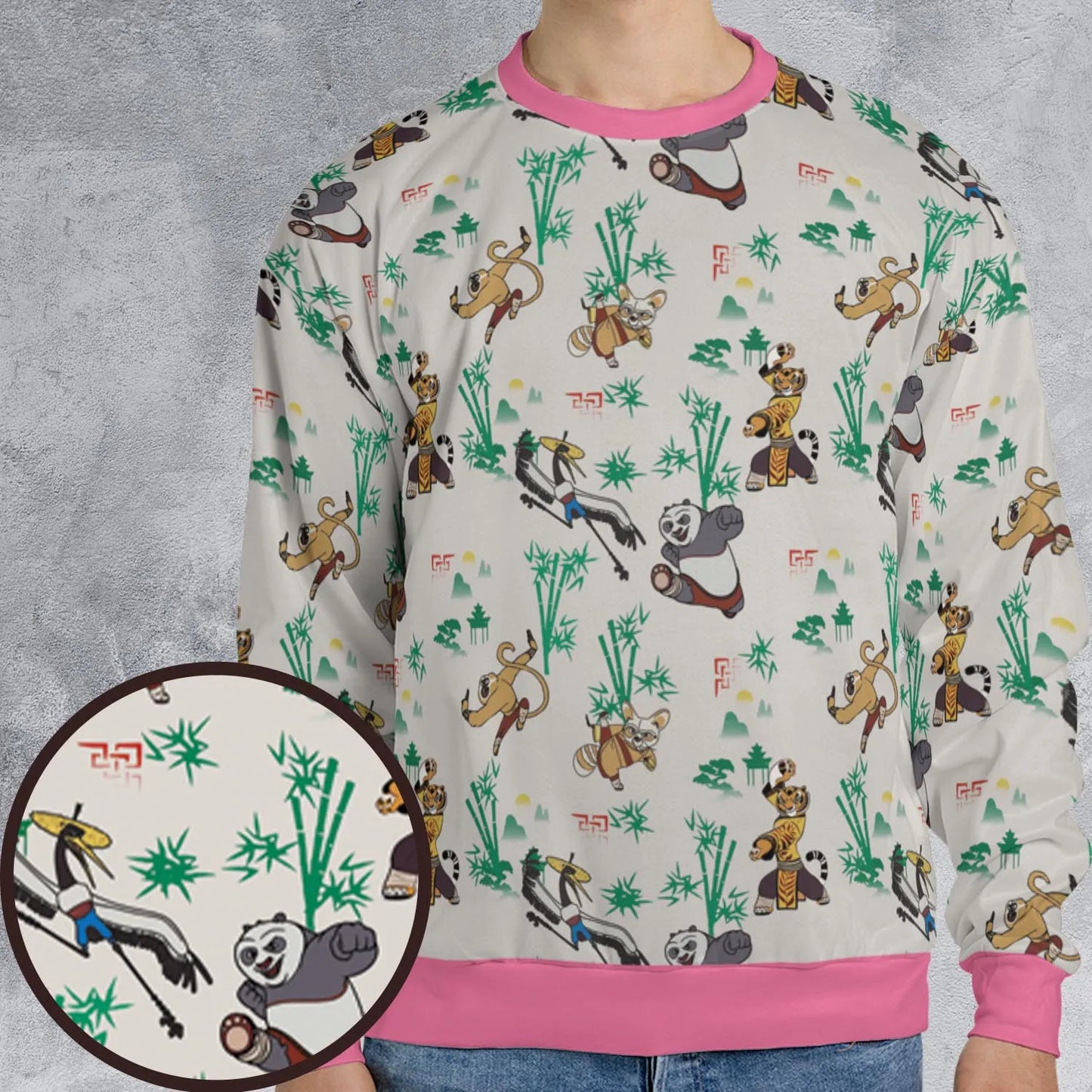 All-over Print Sweatshirt - M4SSM6WF