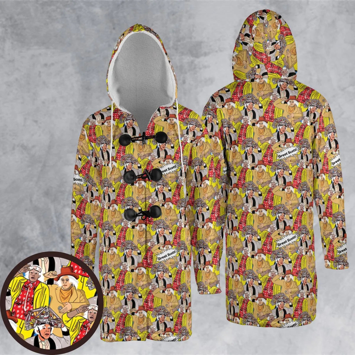 Hooded Cloak Coat - H62Q771U