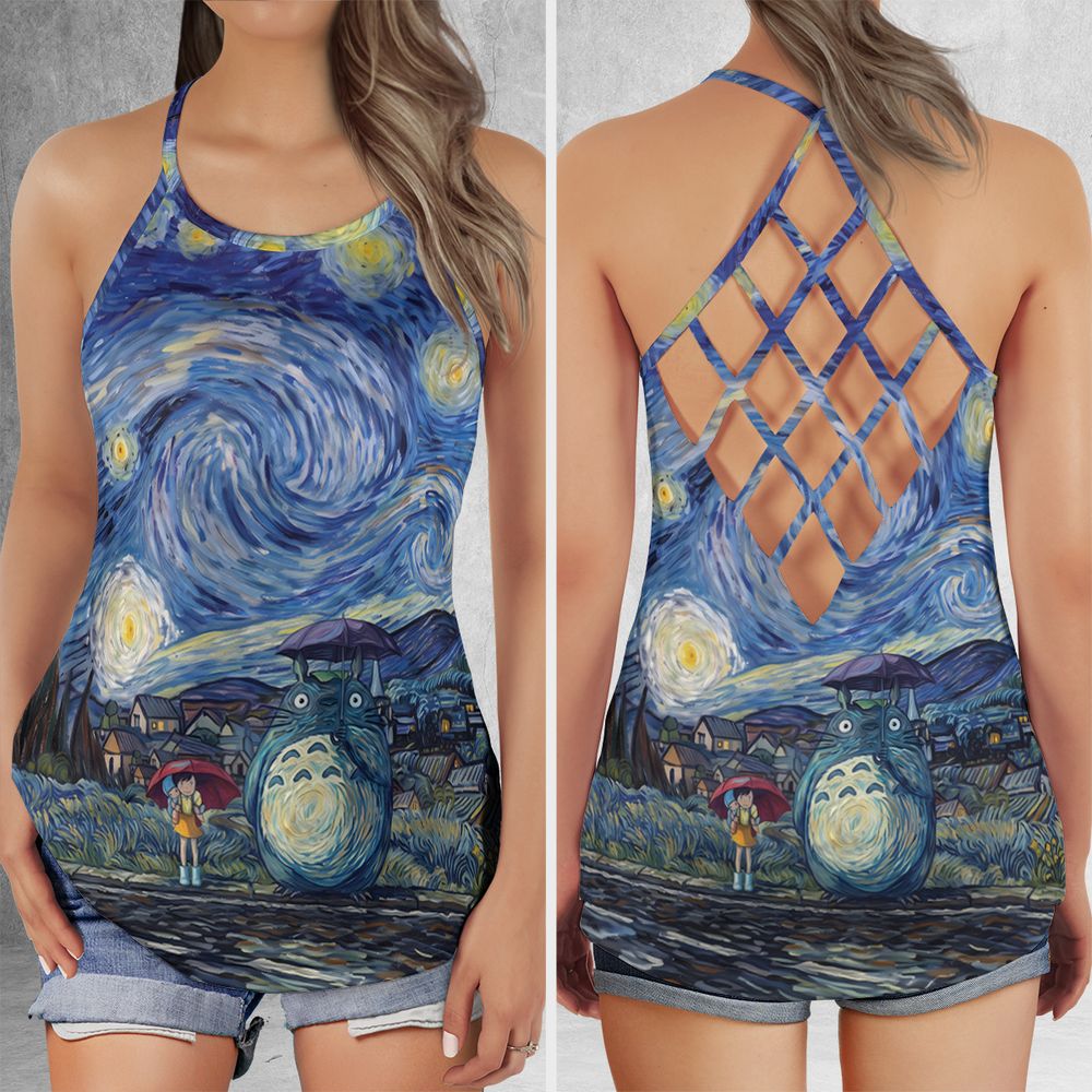 Starry Night with Totoro -  - 1