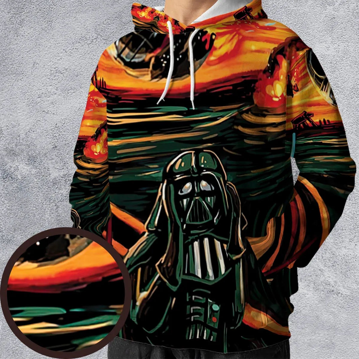 All-over Print Hoodie - QB8SMJHV
