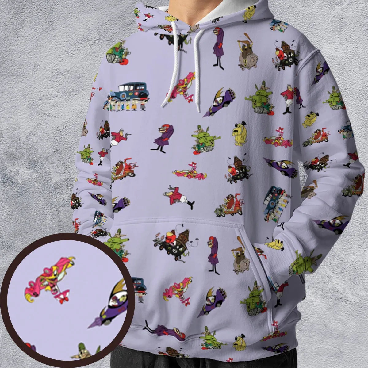 All-over Print Hoodie - HZC9BJ4D