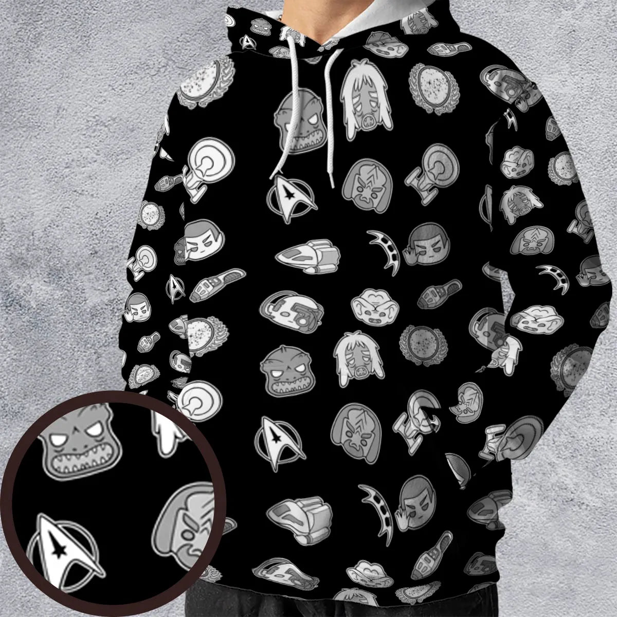 All-over Print Hoodie - EZ54K4UG