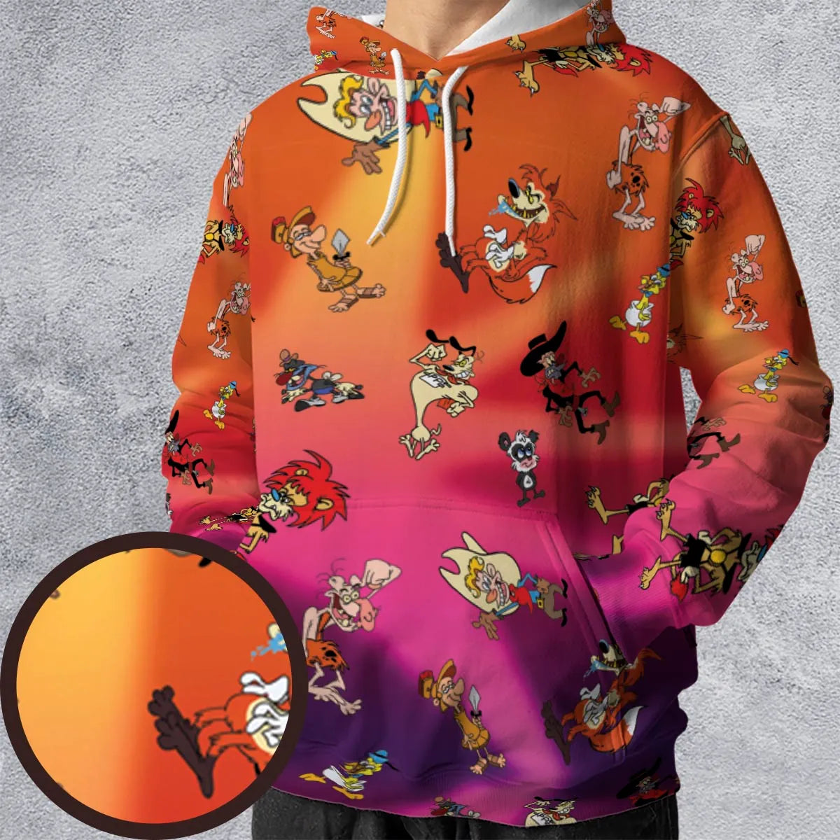 All-over Print Hoodie - LCGSUMS9