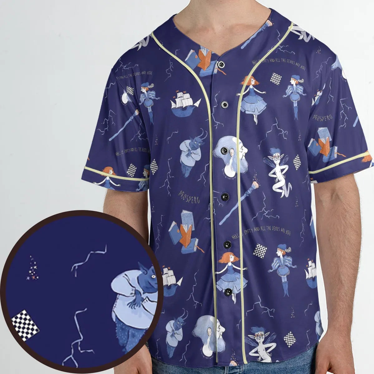 Unisex Baseball Jersey - YW418M3P