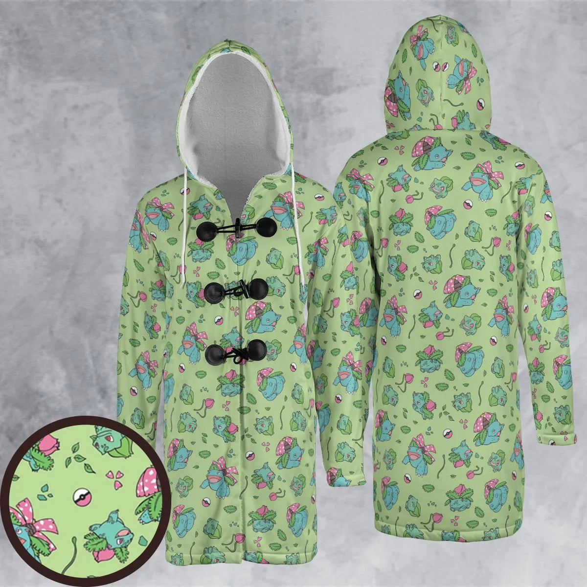 Hooded Cloak Coat - FUVHGF8B