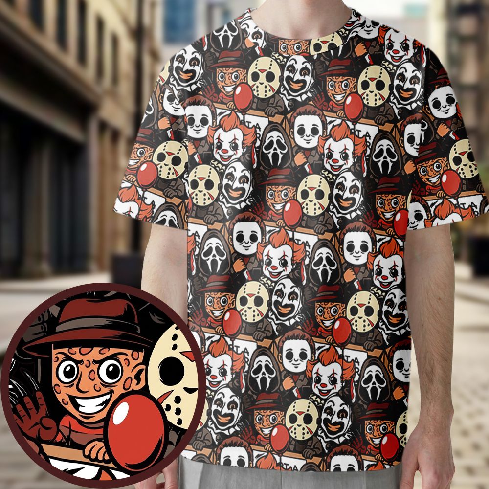 All-Over Print Unisex T-Shirt - ZMUC1TDJ -  - 1