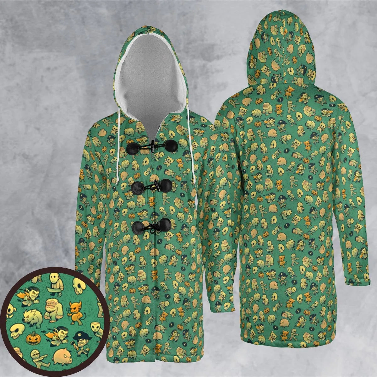 Hooded Cloak Coat - H45TUL97