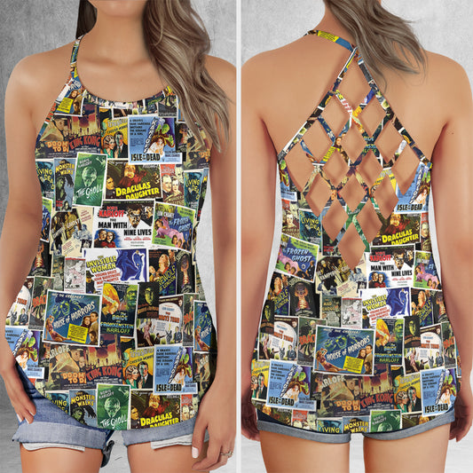 Criss Cross Tank Top - D6X384CU