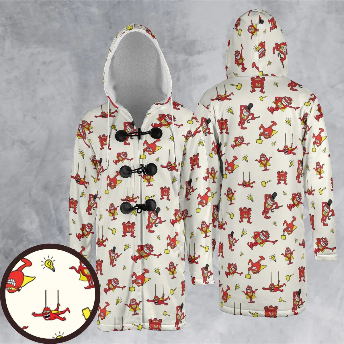 Hooded Cloak Coat - 58XLYS23