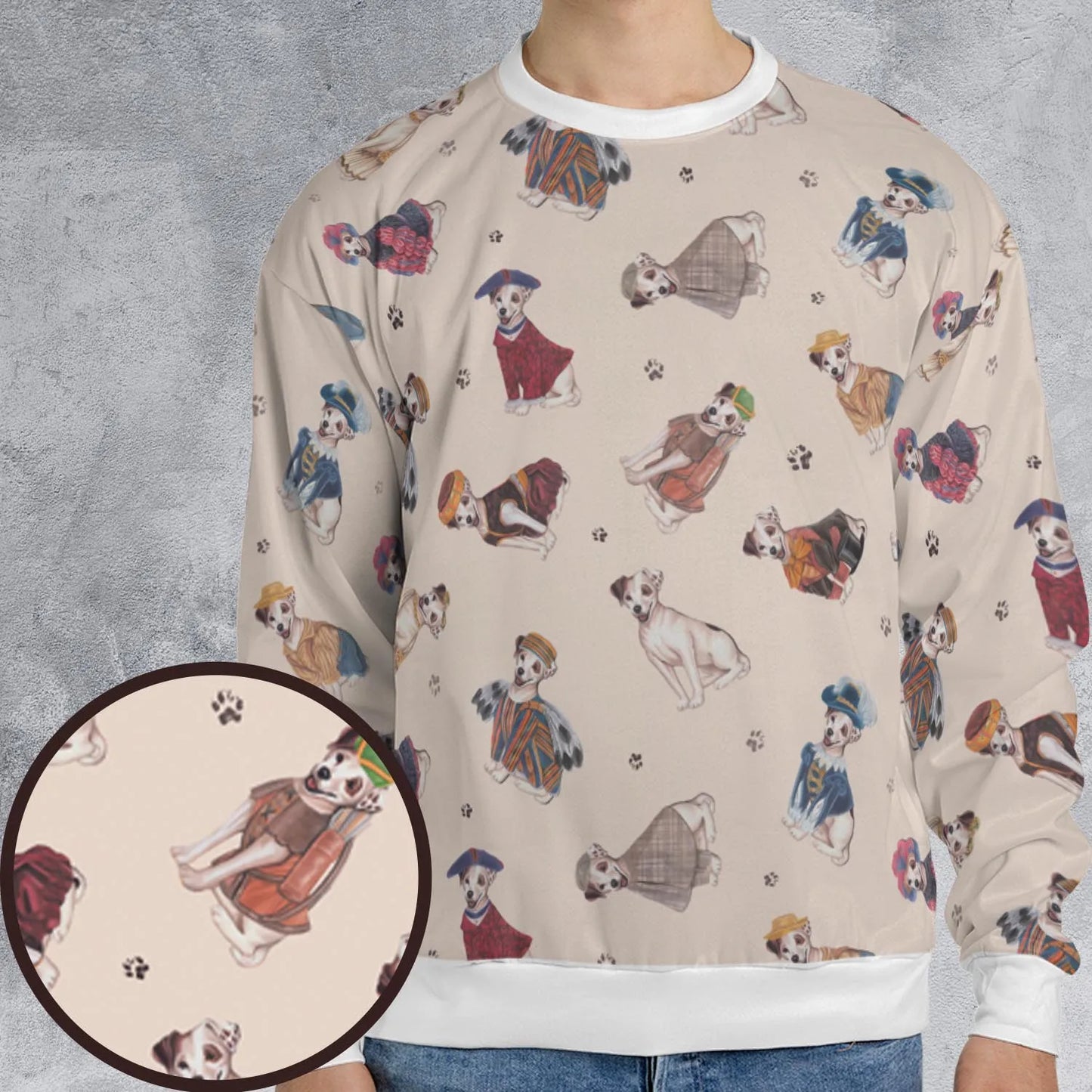 All-over Print Sweatshirt - 14T3G3W7
