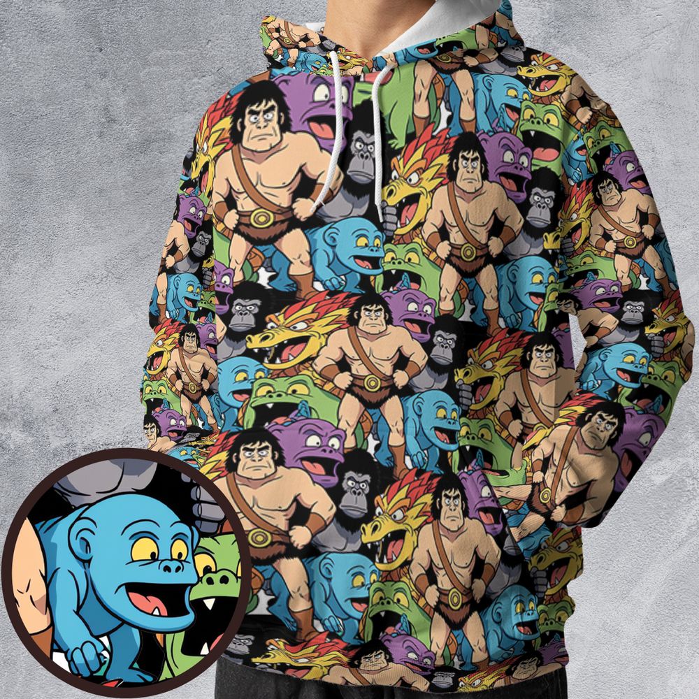 All-over Print Hoodie - K1YAREGM -  - 1