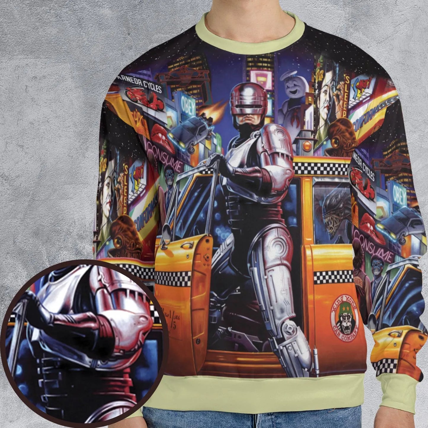 All-over Print Sweatshirt - Q71HEGKH