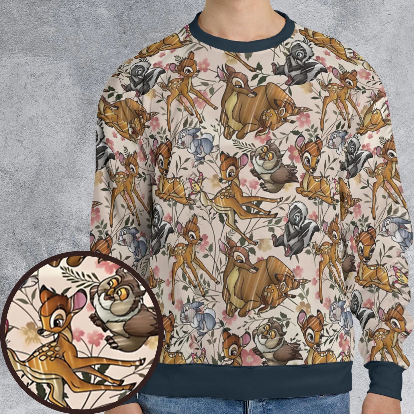 All-over Print Sweatshirt - 9BH3Z5WE